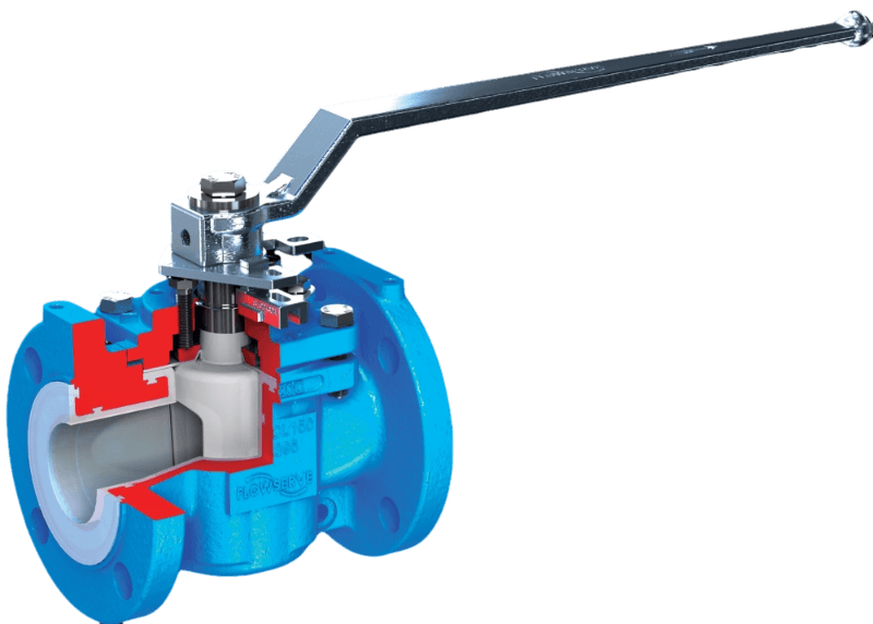 PTFE PLUG VALVES